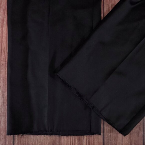 *READ DESC* NWT Zanella Mens Size 34 Devon Black 100% Wool Pants Made in Italy - Picture 7 of 13